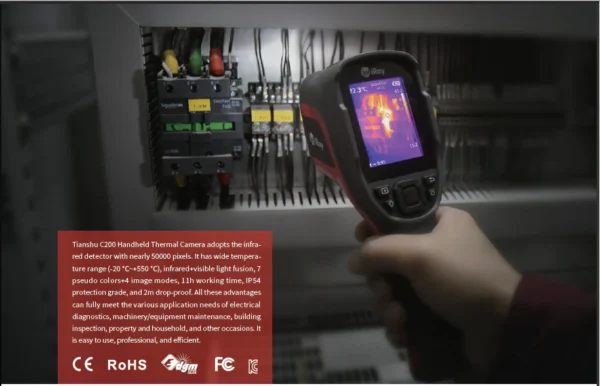 Iray Handheld Thermal Camera C200 - Image 3