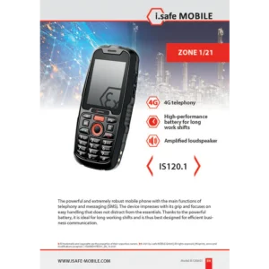 Isafe Intrinsically Safe Mobile Phone