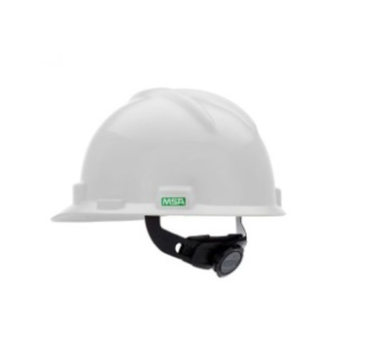 MSA V – Gard Helmet Complete With Ratchet Suspension White