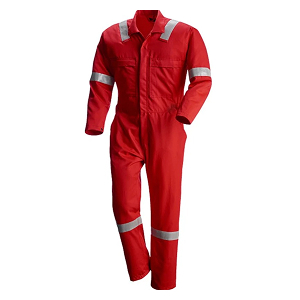 Shield Master Fire Retardant Coverall Red Color