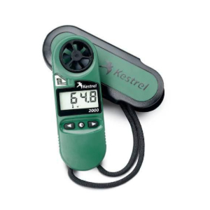 Kestrel 2000 wind meter