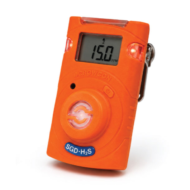 Crowcon Clip SGD H2S Single Gas Detector | 24-Month Maintenance-Free H2S Monitor - Image 2
